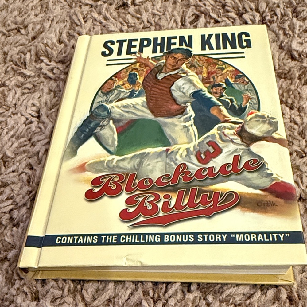 Stephen King book  Blockade Billy. - Picture 14 of 17